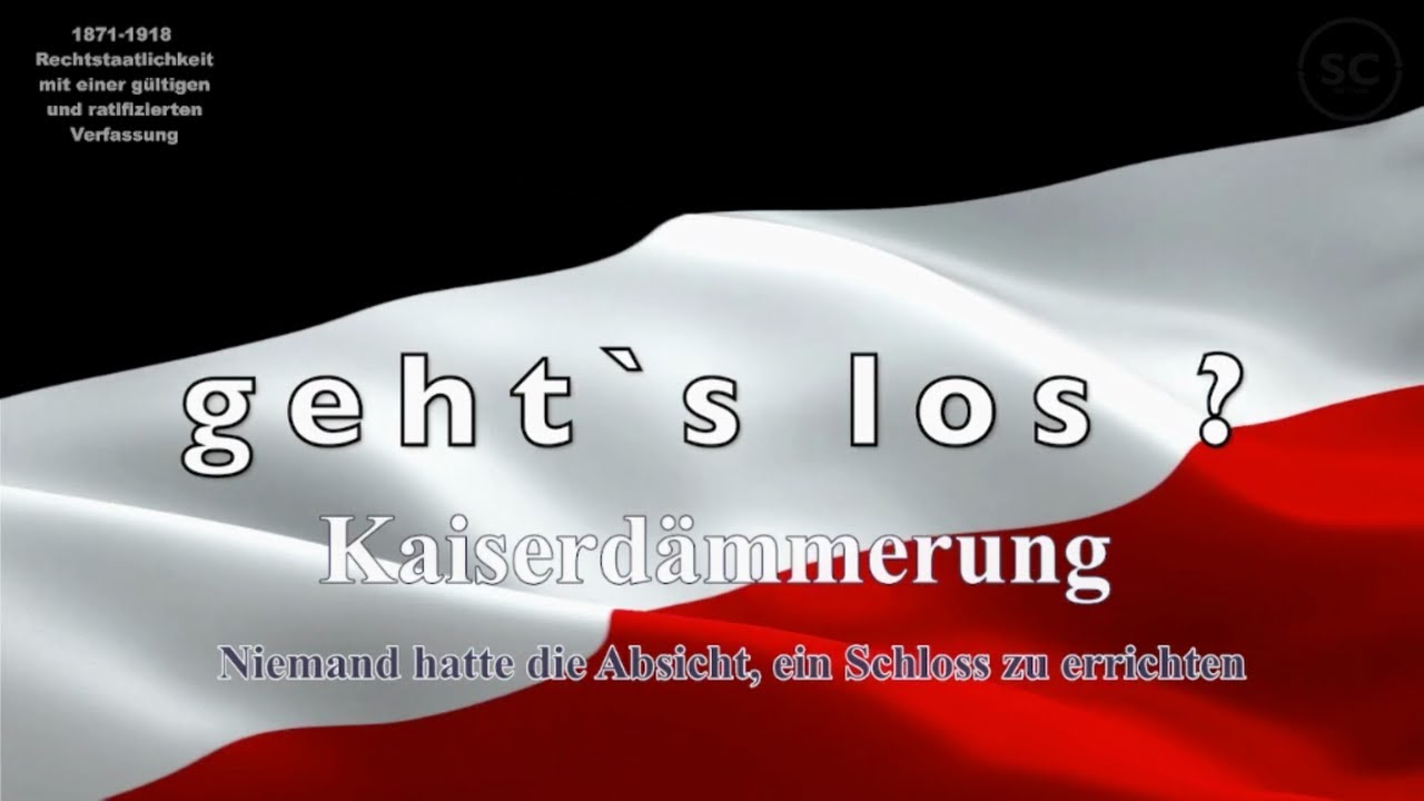 (Geht’s los?)™ · (Kaiserdämmerunng)™ · Sondersenndunng mit (Veikko Stölzer)™
